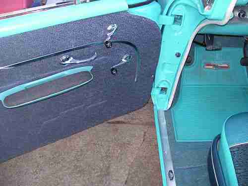 1957 chevrolet belair four door sedan, image 5