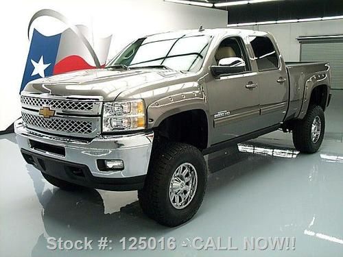 2013 chevy silverado 2500 ltz 4x4 lift diesel nav 5k mi texas direct auto