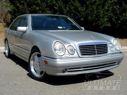 1999 mercedes benz e55 amg-clean carfax-service records-runs excellent-very nice