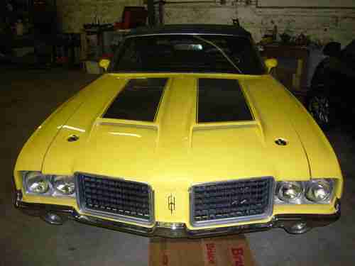 1971 Oldsmobile 442, Convertible, image 2