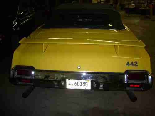 1971 Oldsmobile 442, Convertible, image 9