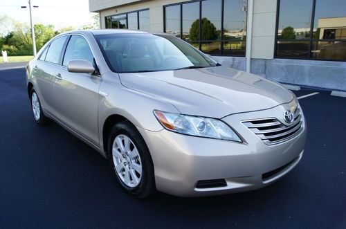 No reserve 2009 toyota camry hybrid 1-owner, bluetooth, smart key