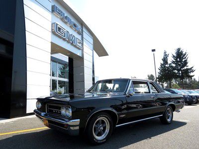 1964 pontiac gto beautiful black on black orig. 389 tri-power and 4speed videos