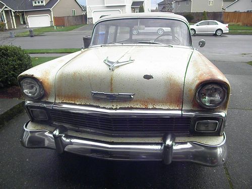 1956 chevy 210 4 door station wagon