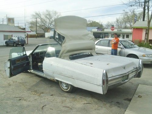 1968 cadillac deville convertible convertable no reserve