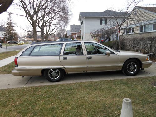 1994 chevrolet caprice classic wagon gold