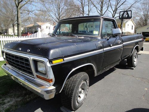 1979 ford f150 ranger  4 x 4  ~ no reserve~