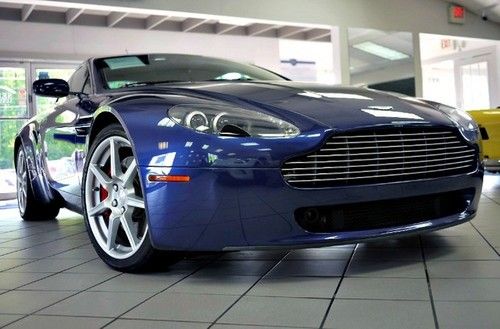 Stunning vantage v8 coupe nav automatic 19 whls xenon service history only 7kmls
