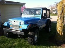 1989 jeep wrangler islander sport utility 2-door 4.2l