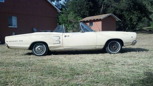 1968 dodge coronet 500 convertible 2-door 6.3l