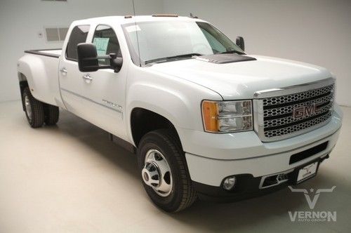 2013 drw denali crew 4x4 navigation sunroof leather heated duramax diesel