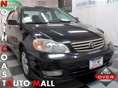 2004(04)corolla le 5spd black/gray save huge!!! $ 5,895