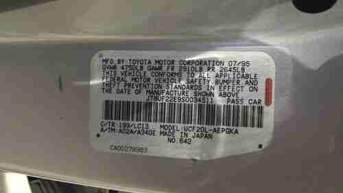 1995 Lexus LS400 Sedan 4.0L south Florida Luxury classic cold ac new bridgestone, US $4,000.00, image 15