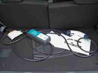 ALL ELECTRIC VEH SILVER W/ BLACK CLOTH INTERIOR ELECTRIC WALL CHARGER INCLUDED, image 8