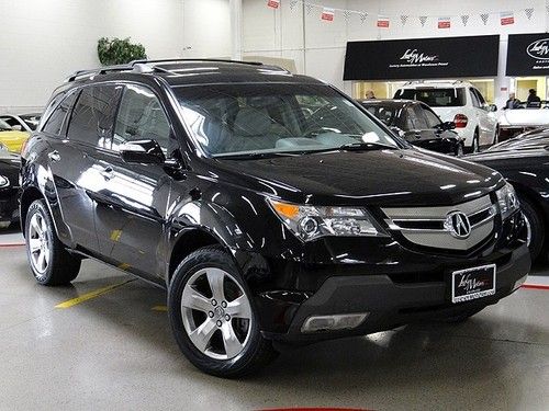 2007 acura mdx sport tech rear entertainment awd