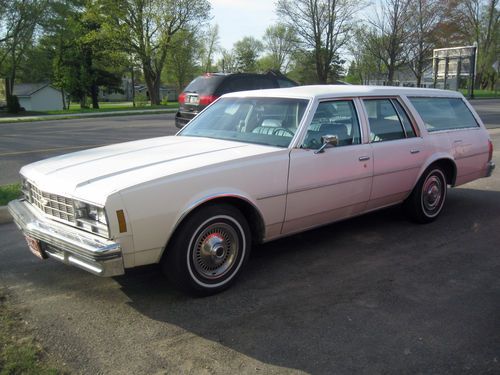 1977 chevrolet impala classic vintage station wagon  sedan 62k  florida car nice