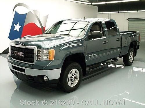 2011 gmc sierra 2500hd crew 4x4 6-pass rear cam 28k mi texas direct auto