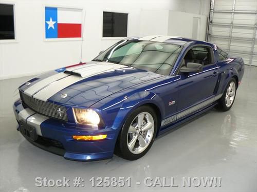 2008 ford mustang shelby gt 5spd htd seats 18's 18k mi texas direct auto