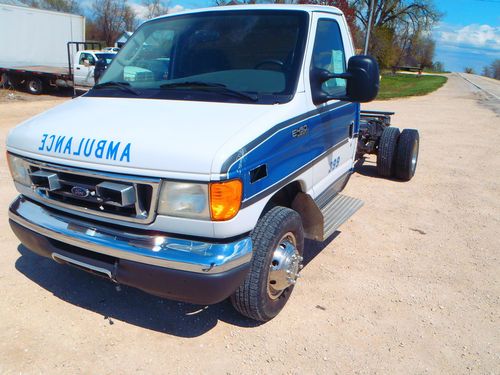 2003 ford e-450 7.3 turbo diesel truck/ van cutaway