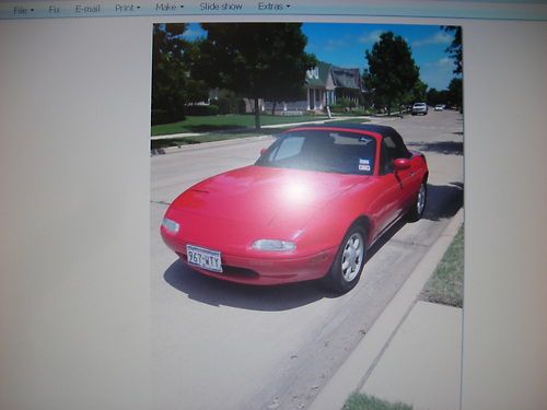 1991 mazda miata base convertible 2-door 1.6l