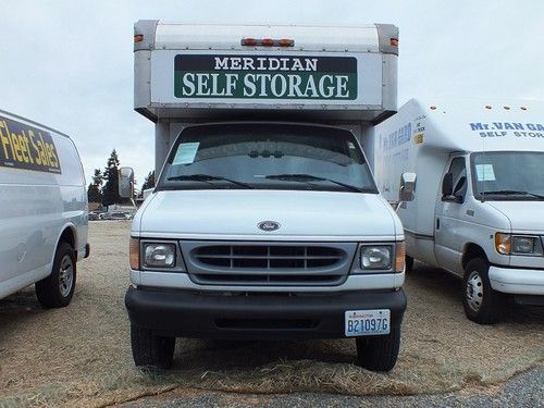 2001 ford 350 15' cube van with attic