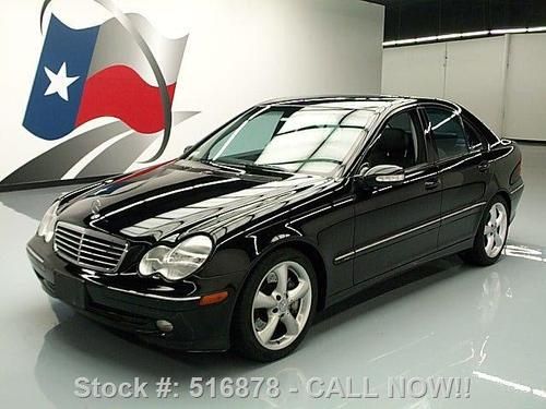 2004 mercedes-benz c230 sport kompressor sunroof 62k mi texas direct auto