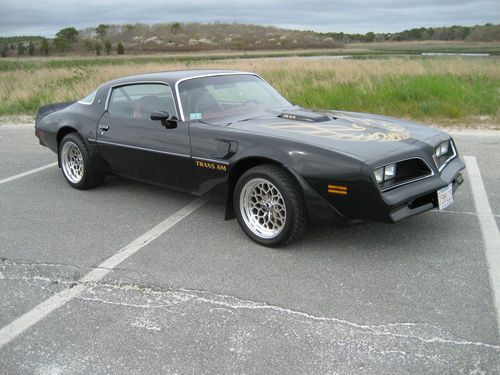 Unrestored pontiac firebird trans am