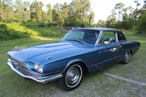 1966 ford thunderbird 390 town landau hard top make offer let 77+pict fully load