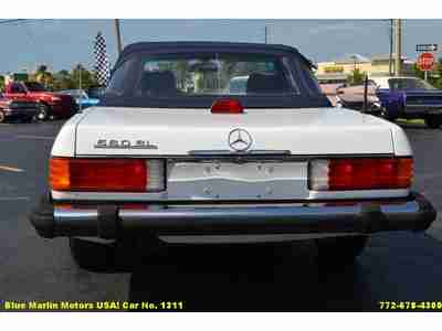 Classic Clean 1986 Mercedes Convertible 560SL 5.6L V8 Automatic AM/FM/CD A/C, image 9