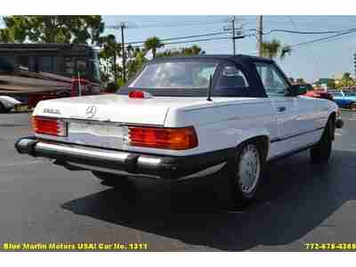 Classic Clean 1986 Mercedes Convertible 560SL 5.6L V8 Automatic AM/FM/CD A/C, image 10