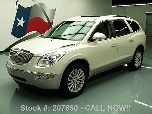 2010 buick enclave cxl htd leather rear cam 19's 35k mi texas direct auto