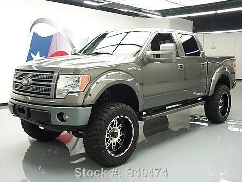 2010 ford f-150 fx4 crew 4x4 lift sunroof nav 22's 66k texas direct auto