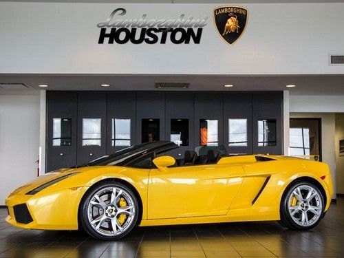 2006 lamborghini gallardo spyder e gear branding travel cam giallo midas