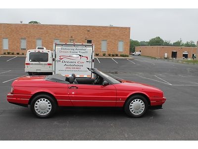 1993 cadillac allante 2 door convertible