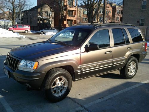 1999 jeep grand cherokee limited 4x4 4.7 v8 leather sunroof no reserve!