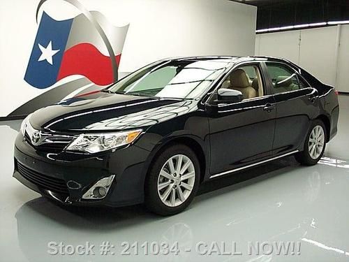 2012 toyota camry se heated leather sunroof nav 10k mi texas direct auto