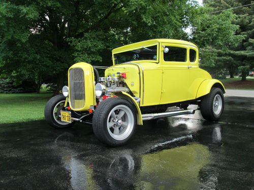 1931 model a ford 5 window coupe 5 speed 4 wheel disc brakes