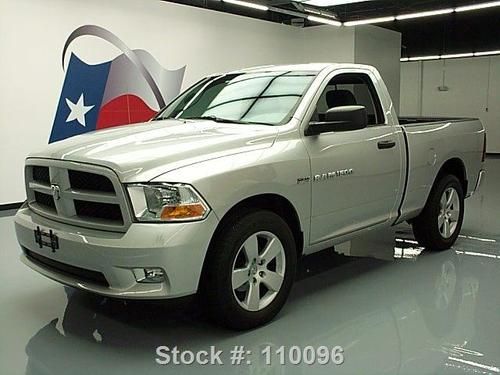 2012 dodge ram st regular 4x4 hemi rear cam dvd 20's 6k texas direct auto