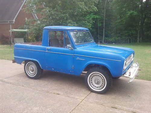 1966 ford bronco base standard cab pickup 2-door 2.8l free shipping w/buyitnow