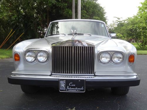 1980 rolls royce silver shadow ii base sedan 4-door 6.7l