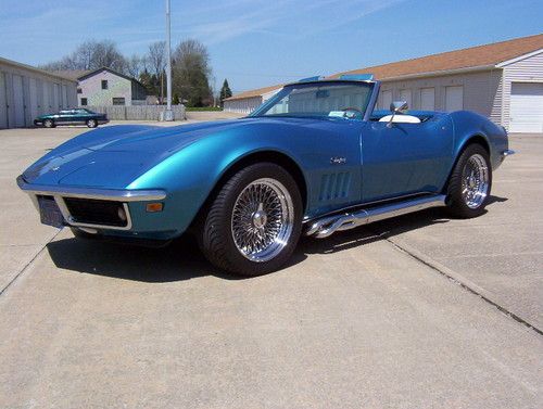 1969 corvette convertible frame off restored numbers matching