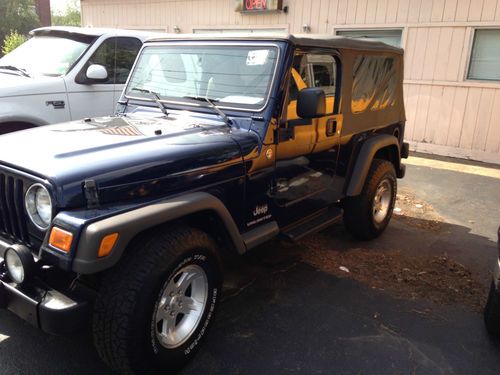 2006 jeep wrangler unlimited sport utility 2-door 4.0l