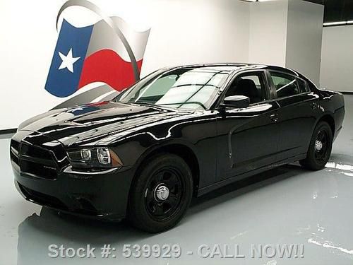 2011 dodge charger police 3.6l v6 black on black 3k mi texas direct auto