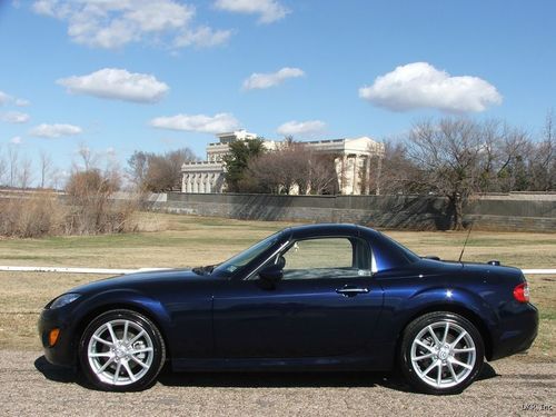 2010 miata grand touring hard top convertible 6k 1-owner 6-spd flawless