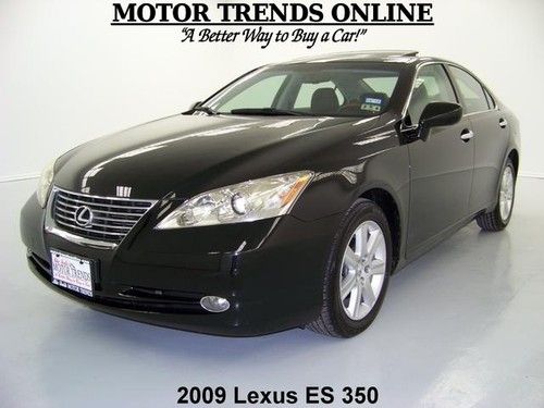 Navigation rearcam sunroof leather htd ac mem seats 2009 lexus es350 es 350 58k