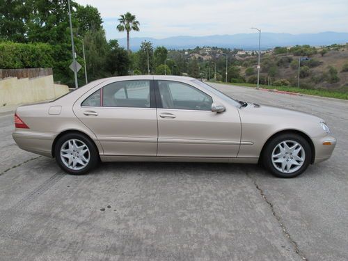 2003 mercedes benz s430 *one owner* 91k miles s 430 no reserve auction *clean!