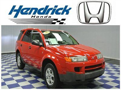 2004 saturn vue - 5spd manual - warranty - cloth - cd player - a/c ( t19152a )