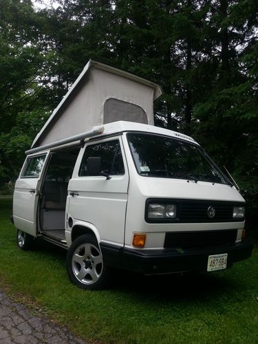 1988 vanagon gl westfalia full camper - 4 speed manual,a/c