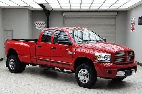 2007 dodge ram 3500 diesel 4x4 dually slt quad cab texas truck