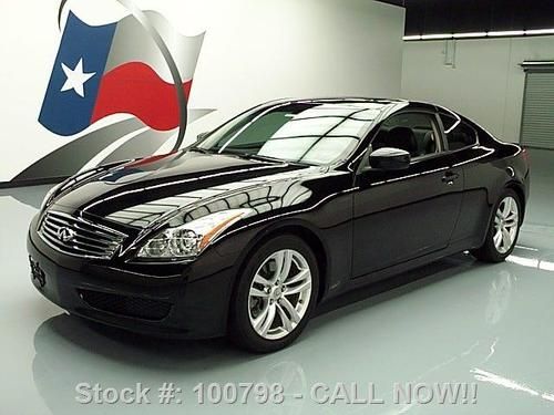 2010 infiniti g37 journey coupe sunroof rear cam 31k mi texas direct auto